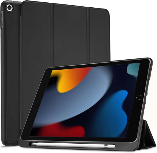 Folio style, black iPad case (non Apple)